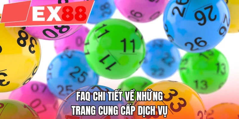 FAQ chi tiết về những trang cung cấp dịch vụ