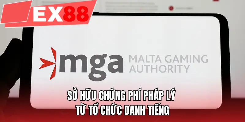 Sở hữu chứng phí pháp lý từ tổ chức danh tiếng